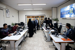 بازدید محسن هاشمی رفسنجانی، رییس شورای اسلامی شهر تهران از باشگاه خبرنگاران افتخاری (نبا) ایکنا