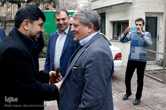 بازدید محسن هاشمی  رفسنجانی،، رییس شورای اسلامی شهر تهران از ایکنا