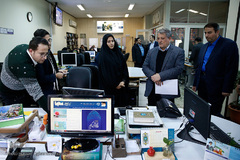 بازدید محسن هاشمی رفسنجانی، رییس شورای اسلامی شهر تهران از سرویس اجتماعی ایکنا