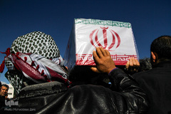 تشییع پیکر مطهر ۵ شهید دفاع مقدس و ۵ شهید مدافع حرم