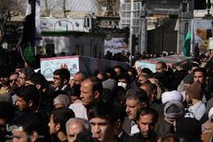 تشییع پیکر مطهر ۵ شهید دفاع مقدس و ۵ شهید مدافع حرم