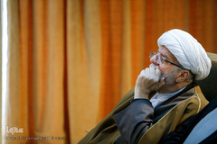 آیت الله محمدعلی تسخیری مراسم بزرگداشت آیت‌الله محمد واعظ‌زاده خراسانی