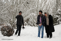 تبریز سپیدپوش شد