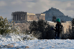 اروپا در برف
