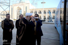 مراسم بدرقه کاروان قرآنی انقلاب از بارگاه نورانی امام خمینی (ره)