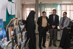 بازدید حسین خنیفر، رئیس دانشگاه فرهنگیان از ایکنا