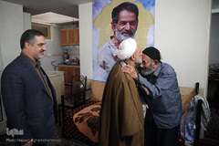 دیدار کاروان قرآنی انقلاب با خانواده شهید مدافع حرم، عبدالله خسروی