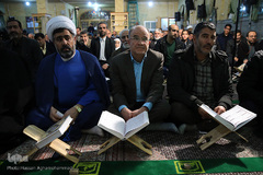 محفل انس با قرآن کاروان قرآنی انقلاب در مسجد امام حسین(ع) اراک