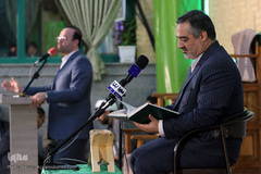 محفل انس با قرآن کاروان قرآنی انقلاب در مسجد امام حسین(ع) اراک