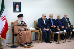 دیدار جمعی از مسئولان و محققان پژوهشکده علوم شناختی با رهبر انقلاب