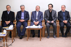 دیدار جمعی از مسئولان و محققان پژوهشکده علوم شناختی با رهبر انقلاب