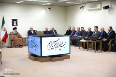 دیدار جمعی از مسئولان و محققان پژوهشکده علوم شناختی با رهبر انقلاب