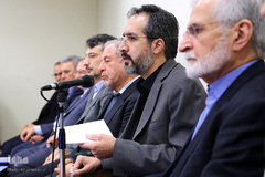 دیدار جمعی از مسئولان و محققان پژوهشکده علوم شناختی با رهبر انقلاب