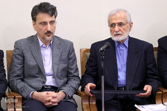 دیدار جمعی از مسئولان و محققان پژوهشکده علوم شناختی با رهبر انقلاب