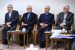 دیدار جمعی از مسئولان و محققان پژوهشکده علوم شناختی با رهبر انقلاب