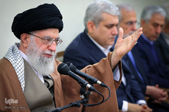 دیدار جمعی از مسئولان و محققان پژوهشکده علوم شناختی با رهبر انقلاب