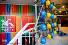 افتتاح نمایشگاه پنجمین جشنواره هنر مقاومت