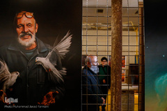 افتتاح نمایشگاه پنجمین جشنواره هنر مقاومت