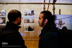 افتتاح نمایشگاه پنجمین جشنواره هنر مقاومت