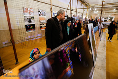 افتتاح نمایشگاه پنجمین جشنواره هنر مقاومت