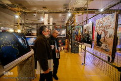 افتتاح نمایشگاه پنجمین جشنواره هنر مقاومت