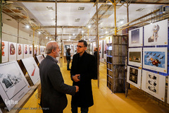 افتتاح نمایشگاه پنجمین جشنواره هنر مقاومت