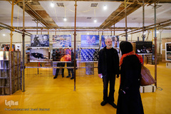 افتتاح نمایشگاه پنجمین جشنواره هنر مقاومت