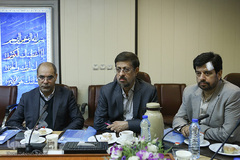 از راست محمدابراهیم مداحی، معاون آموزش سازمان و رئیس کمیسیون نخبگان مجمع تشخیص مصلحت نظام، محمد حاتمی، سرپرست سازمان نظام روان‌شناسی و مشاوره و فریبرز درتاج معاون پژوهشی سازمان نظام روان‌شناسی کشور در نشست هم‌اندیشی چهل سال خدمات روان‌شناسی در انقلاب اسلامی