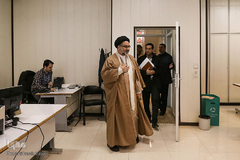 بازدید حجت‌الاسلام والمسلمین سیدمحمد نقیب، رئیس دانشگاه علوم و معارف قرآن کریم از ایکنا