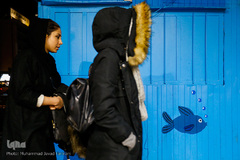 بارش باران در تهران