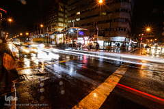 بارش باران در تهران