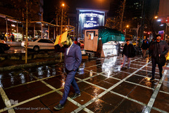 بارش باران در تهران