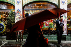 بارش باران در تهران