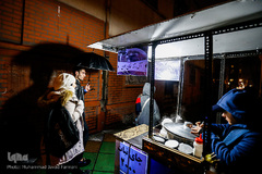 بارش باران در تهران