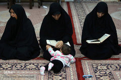 کاروان قرآنی انقلاب در حسینیه حضرت ابالفضل(ع) کوی هدایتی بندر لنگه