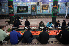 کاروان قرآنی انقلاب در حسینیه حضرت ابالفضل(ع) کوی هدایتی بندر لنگه