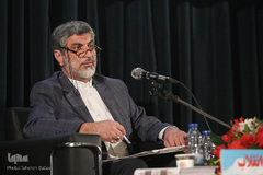 محمد خواجوی، پیشکسوت و مدرس قرآن کشور در نشست «پژوهش مبانی قرآنی انقلاب اسلامی»