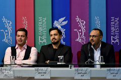 نشست خبری عوامل فیلم سمفونی نهم در سومین روز سی‌وهفتمین جشنواره فیلم فجر
