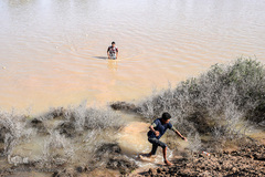 وضعیت مناطق سیل زده در خوزستان