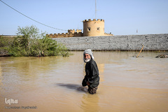 وضعیت مناطق سیل زده در خوزستان
