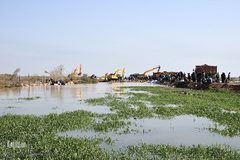 وضعیت مناطق سیل زده در خوزستان