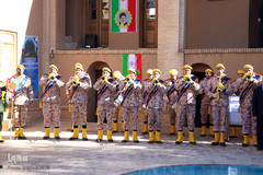 گلباران بیت حضرت امام(ره) در خمین