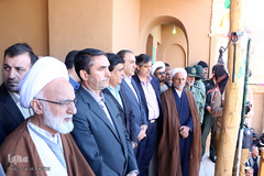 گلباران بیت حضرت امام(ره) در خمین