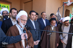 گلباران بیت حضرت امام(ره) در خمین