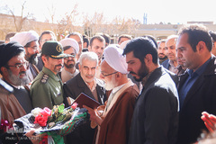 گلباران بیت حضرت امام(ره) در خمین