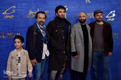 عوامل فیلم «مسخره باز» در چهارمین روز سی‌وهفتمین جشنواره فیلم فجر

