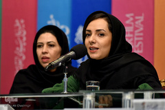 نشست خبری عوامل فیلم «دلبند» در پنجمین روز سی‌وهفتمین جشنواره فیلم فجر
