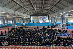 تجمع بانوان انقلابی در مصلی اهواز