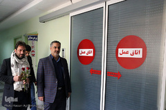 عیادت کاروان قرآنی انقلاب از بیماران بیمارستان بوعلی بیرجند