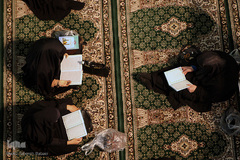 مراسم عزاداری شهادت حضرت زهرا(س) در حرم عبدالعظیم حسنی(ع)